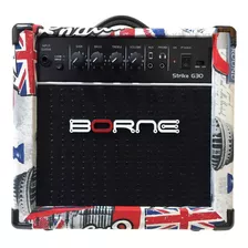 Amplificador Borne Cubo Para Guitarra Strike G30 London 15w 110v/220v