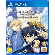 Ps4 Sword Art Online Alicization Lycoris Novo Lacrado