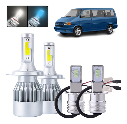 28000lm 9003 H4 Focos Led Luz Alta Y Baja Para Volkswagen Volkswagen EuroVan