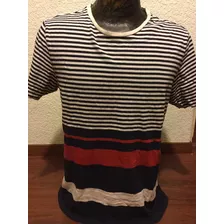 Camiseta Rayas Playera Bershka