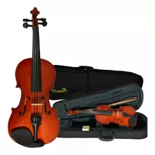 Violino Vivace Mozart Mo44 4/4 + Estojo Arco Breu