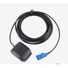 Conector Antena Gps Fakra Com Ponto E Plug Azul