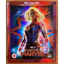 Bluray 3d + Bluray Capitã Marvel - Lacrado