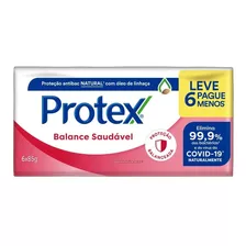 Sabonete Em Barra Protex Balance Saudável 85g 6 Unidades