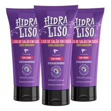 Hidraliso Kit Com 3 Und 200ml Liss Perfeito Sem Formol