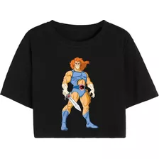 Cropped T Shirt Camiseta Casual Thundercats Desenho Lenda 