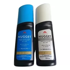 Polidor Sapato Incolor + Branco Nugget Líquido 60ml