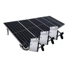 Kit De 6 Paneles Solares 450w Genera 700kwh Bim - 127v