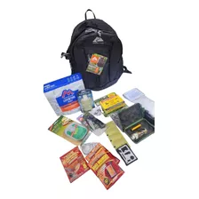 Mochila Kit Supervivencia Emergencia Camping Caceria Comida 