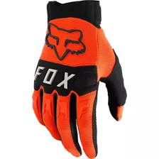 Guantes Fox Dirtpaw Negro Trial Downhill Enduro Mtb Malla Elastica Palma Clarino