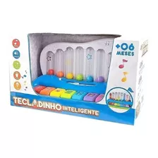 Tecladinho Inteligente 8 Teclas Com Som E Luzes Zp00059 