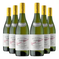 Vino Blanco Chardonnay Rincón Famoso Lopez 750ml X6