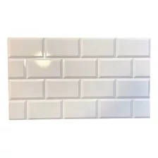 Ceramica Pared Azulejo Brick Blanco Oferta. Ceramicarte =)