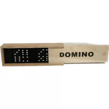 Domino De Madera Económico Super Calidad-precio! Bonita Caja