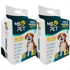 Tapete Higiênico Cães Ultra Absorvente Mb Pet Premium 60 Un