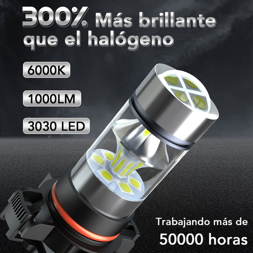 Kit De Focos Led 5202 Ps24w H16 Foco Antiniebla Para Chevy Foto 4