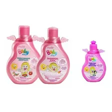 Muriel Baby Menina Shampoo, Condicionador E Creme Pentear