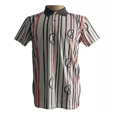 Ktt Combo 6 Camisa Pólo Masculina Estampas Flocadas Barato