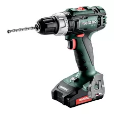 Taladro Atornillador Percutor Batería 18v Metabo Sb18l +2bat