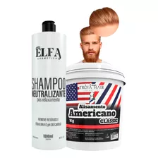 Alisamento Americano 1kg + Shampoo Neutralizante 1l - Tróia