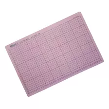 Base De Corte - Tabla - Mat - De Goma Kw-trio Rosa A3