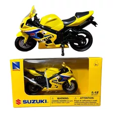 Moto Suzuki Gsx-r 600 Escala 1:18 Coleccionables New Ray