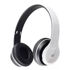 Fone De Ouvido Headset Bluetooth Cartao Sd Essence Branco