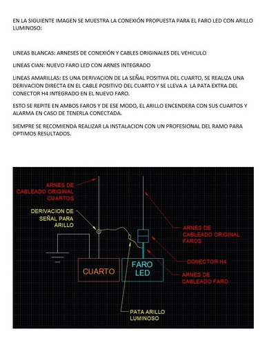 Faro Led Arillo Luimoso Para Chrysler Dart K Foto 10