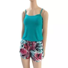 Short De Fibrana Y Musculosa De Modal