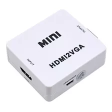 Conversor Adaptador Hdmi P/ Vga Com Saida De Audio P2 334