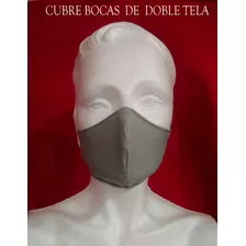 Cubre Bocas De Doble Tela 10 Piezas