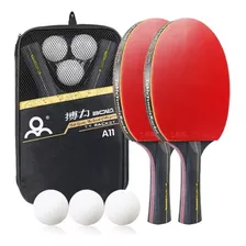 Pack 2 Paleta De Ping Pong Profesional 6 Estrellas