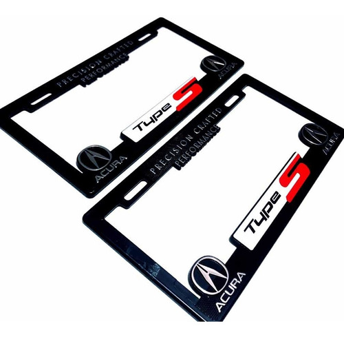 Par (2) Portaplacas Acura Tlx Mdx Rdx Ilx Nsx Foto 3