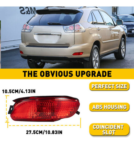 For Lexus Rx350 2007 2008 2009 Rear Right Side Red Bumpe Ggg Foto 5