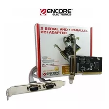 Tarjeta Paralela Con Serial Pci Marca Encore