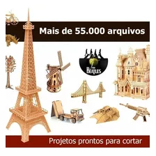 55.000 Arquivos Kit Dxf Cdr Eps Corte A Laser Cnc