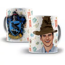 Caneca Harry Potter Corvinal Com Caricatura Personalizada