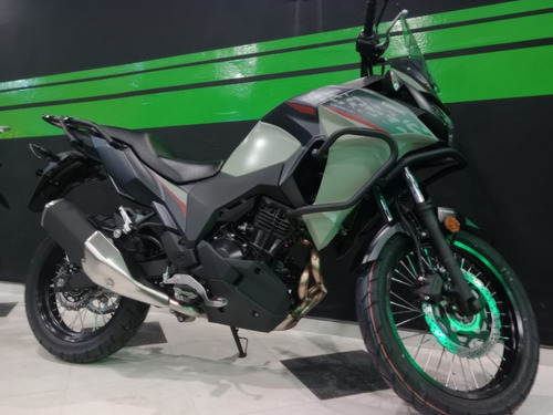 Motocicleta Kawasaki Versys 300x 2023 0km Verde C/defensas