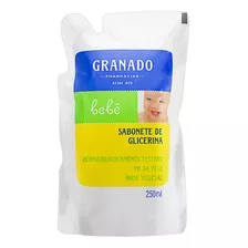 Sabonete Líquido Infantil Glicerina Granado Bebê Refil 250ml