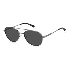 Lentes De Sol Polaroid Pld 4119/s/x 56/17/145 Gris Hombre