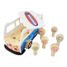 Brinquedo Educativo Kombi Retro