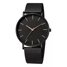 Reloj Sencillo, Ultrafino Y Moderno Para Hombre.