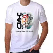 Camisas Leao De Juda Yeshua Para Culto Masculina Feminina