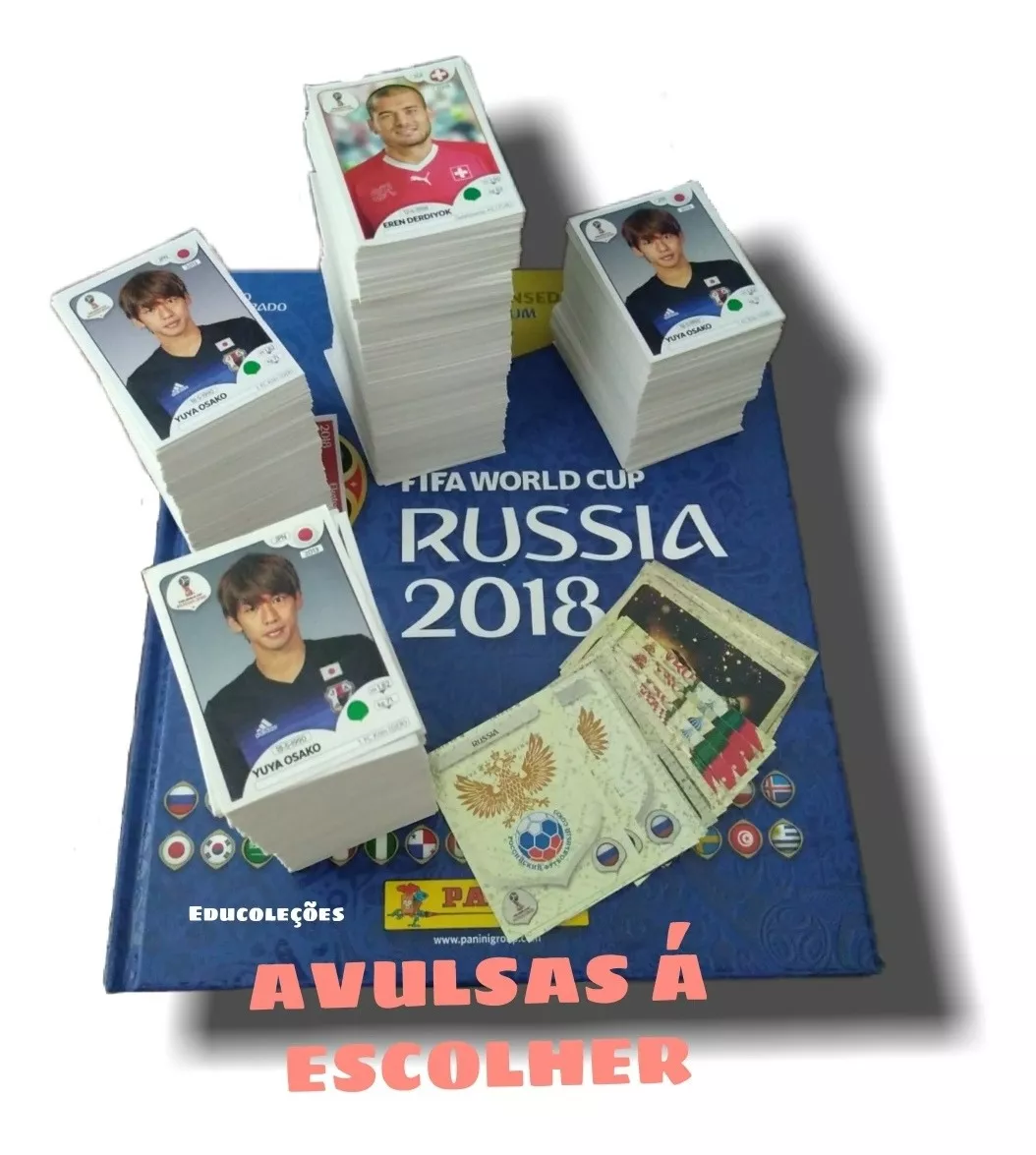 Figurinhas Avulsas Copa 2018 Rússia Á Partir De 0,40 (leiam)