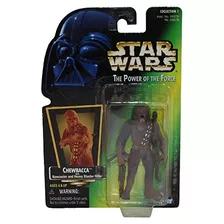 Poder De La Fuerza Verde Holograma Tarjeta Chewbacca Con Arc