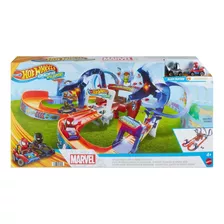 Hot Wheels Racerverse Circuito Telaraña De Spiderman Pista 