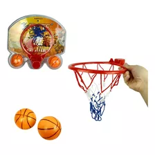 Cesta De Basquete Brinquedo Com Bola Suporte Porta Infantil