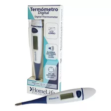 Termometro Digital Homelife Punta Flexible Azul