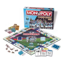 Juego De Mesa Monopoly Afa Campeon Mundial 2022