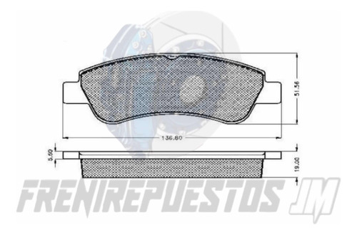 Pastillas Delanteras Peugeot 207 - Citroen C-elysee Foto 2